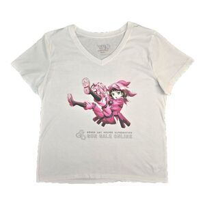 Sword Art Online Alternative Gun Gale Online Llen Womens Shirt Size Large Anime